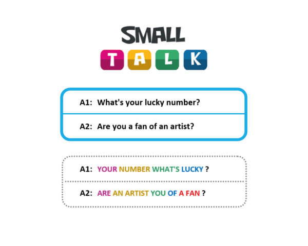 SMALL TALK - 50x 'To Be' Questions, A1+A2