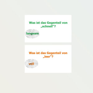 Frage & Tausche - Gegensatzpaare