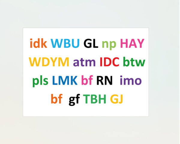 Text Speech - Online zkratky